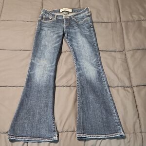 Abercrombie & Fitch Classic Blue Flare Jeans